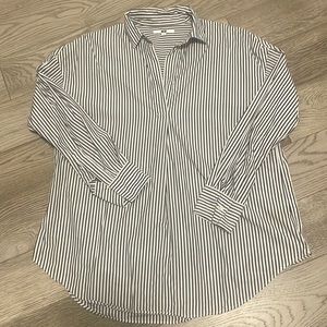Uniqlo Striped Collared Shirt